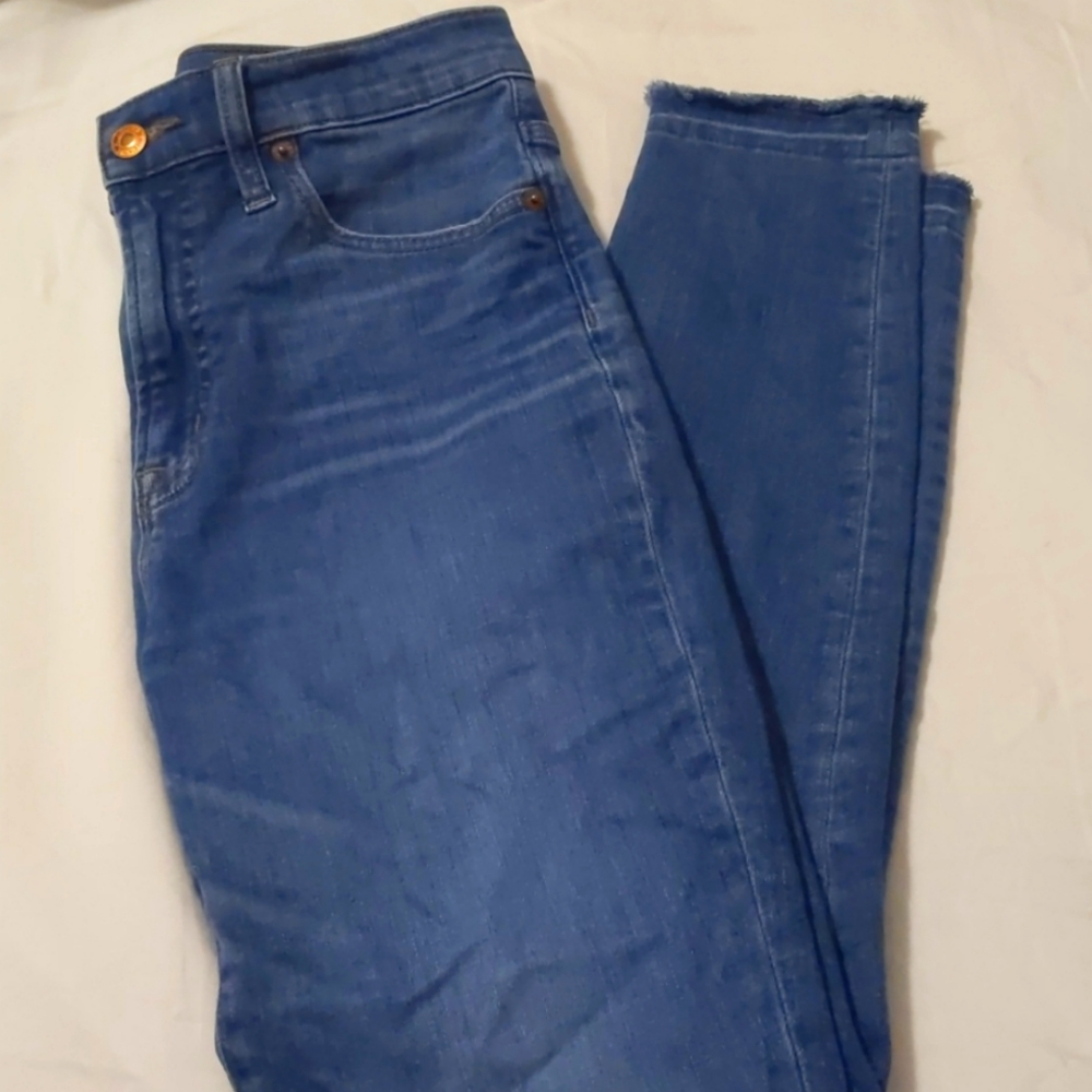 JCrew 10" Toothpick Jeans, size 28